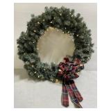 Touch-N-Glow large lighted holiday wreath