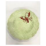Carlton ware lobster and lettuce ceramic plate
