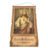 Church art calendar 1943