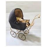 1917 Lloyds Loom Baby carriage & dolls