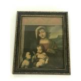 Vintage Bolognini Madonna Framed Print