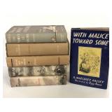 Six assorted vintage chapter books w/ dust covers