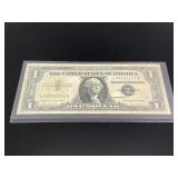 1957 US Silver Certificate $1 Note