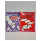 Two 1980s vintage I can Draw books