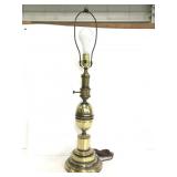 Vintage brass colored lamp