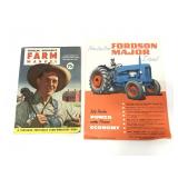 Popular mechanics farm manual & ad