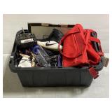 Tote box lox of new & vintage items