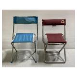 Hillary & other folding aluminum camp chairs