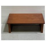 Solid wood desk stand lap tray or step stool