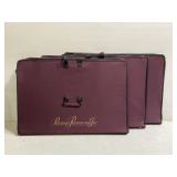 Set of 3 large protective art portfolio bags