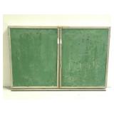 Folding, portable chalkboard