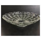 Vintage glass fruit bowl