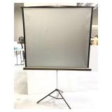 Vintage Da-Lite Silver Pacer projector screen