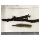 Vintage 4 piece mink stole & 1 mink