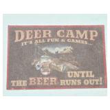 Deer Camp floor mat