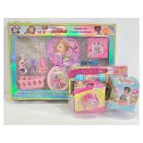 Lot of Disney/Barbie children