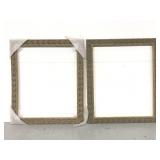 Matching vintage ornate wooden picture frames
