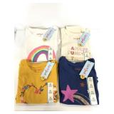 Four new Cat & Jack 5T girls long sleeves