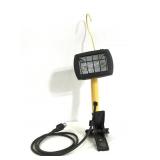 Clip on adjustable shop light