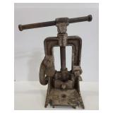 Vintage Armstrong pipe clamp vise