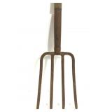 Wood and metal pitch fork