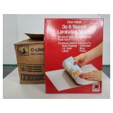 Case of 10 Do-it-yourself laminating sheets