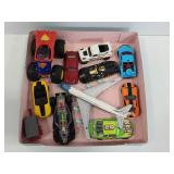 Lot of 11 toy cars & airplane