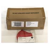 Case of adult red fabric reusable face masks #2