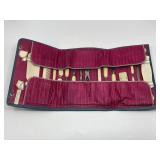 French Ivory antique celluloid vanity travel set