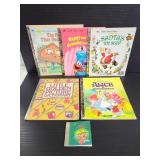 Six vintage Golden Books