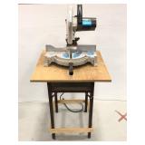 Delta 10in compound power miter saw on table