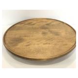 Wooden lazy Susan