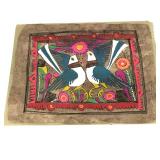 Original drawn&colored picture on textured paper