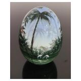 Alan Traynor The Egg Man solid wood egg