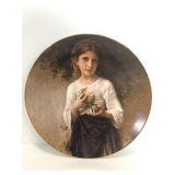 1980 Royal Cornwall "Collette" decorative plate