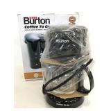 Burton Coffee To Go 12V travel coffee pot with box