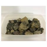 Lot of assorted raw rock and minerals for tumbling