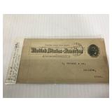 Antique Government issue postal card 1896