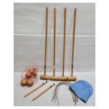 Vintage German Krocket (croquet) set