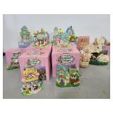 Collection of vintage Cottontale Cottages