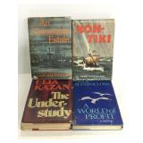 Four vintage chapter books w/ dust jackets