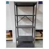 Industrial metal shelf