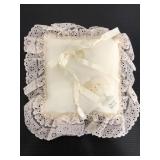 1986 Precious Moments ring bearer pillow