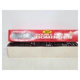 Vintage wood Jaymar Double Twelve Dominoes