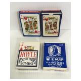 Lot of 4 vintage playing cards