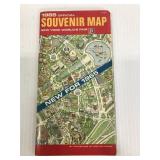 Official souvenir map 1965 worlds fair new york