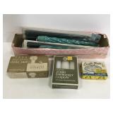 Lot of vintage candles of various sizes