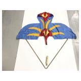Colorful fabric bird shaped kite/flag