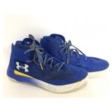 Blue Under Armor basketball shoes- size 10