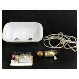 Lamp repair parts including shade and cord